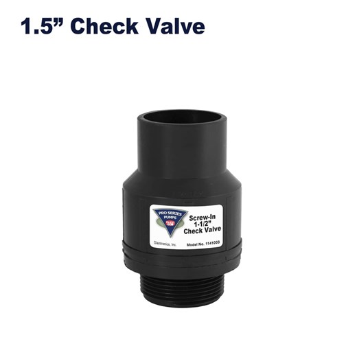 Screwin Check Valves Stop Flooding